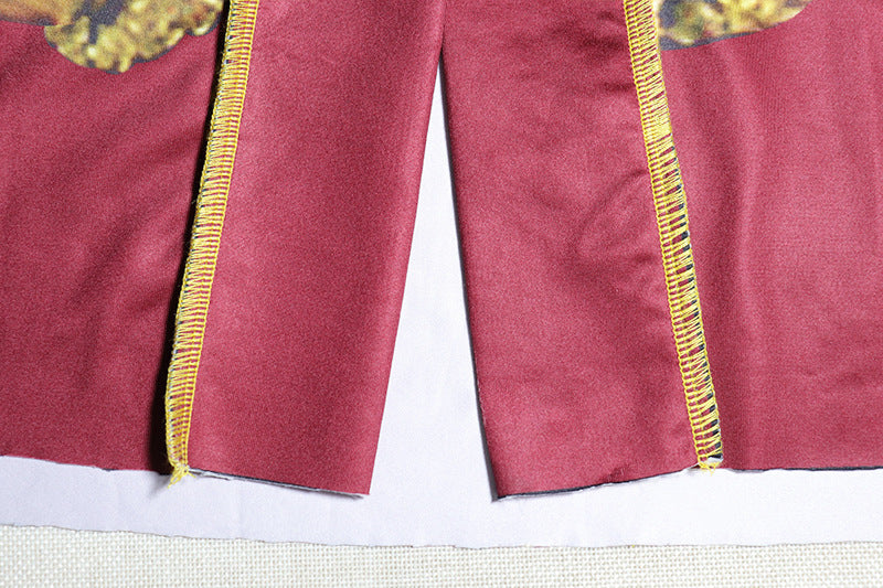 Long Sleeved Two Piece Skirt Set