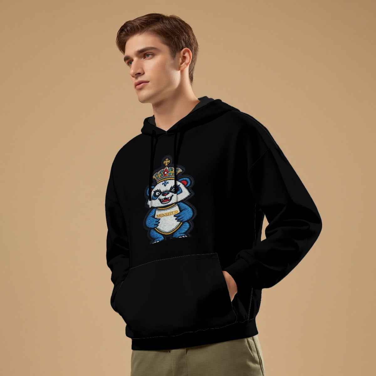 All-Over Print Unisex Pullover Hoodie Sweater | 310GSM Cotton | MUNSIEUR