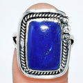 Premium Quality Lapis Lazuli - Afghanistan Ring size-7 R-1148 42-ER13584